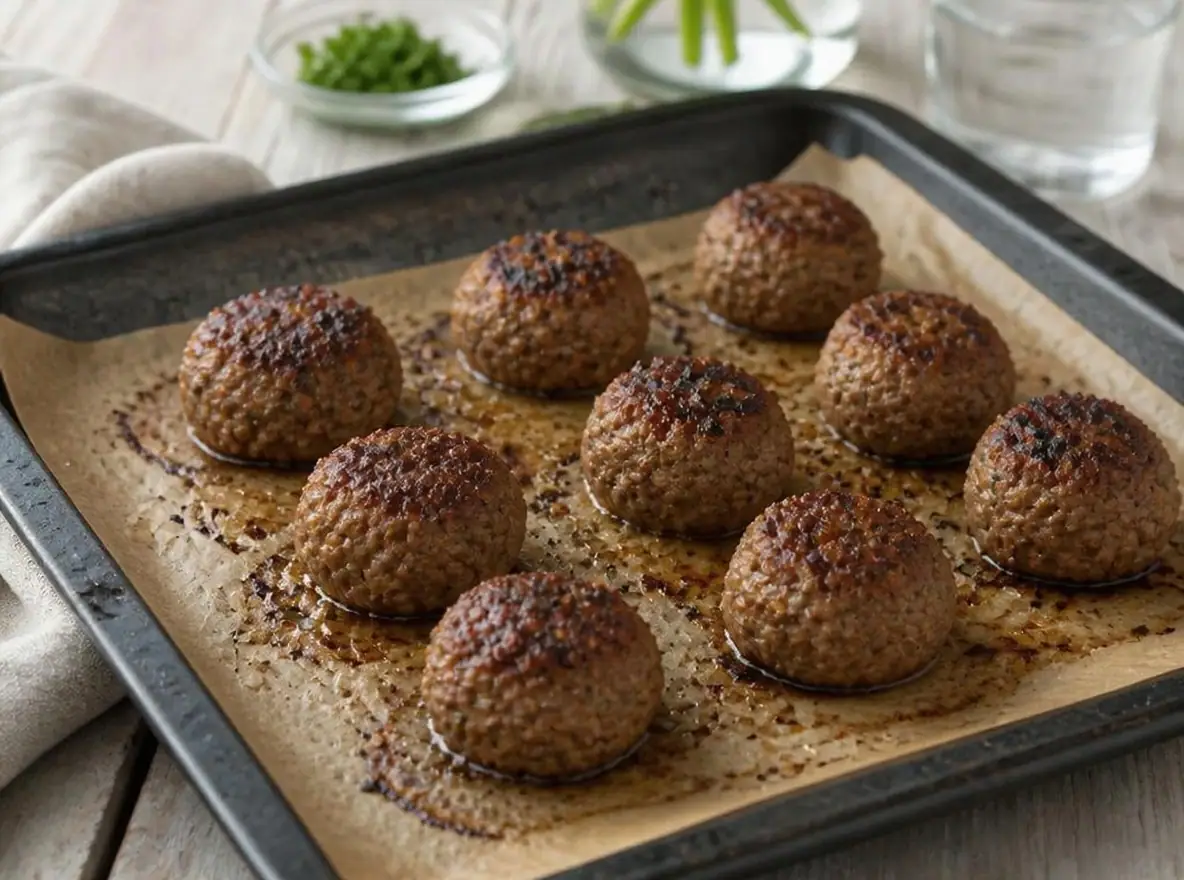 Frikadeller uden æg – trin 4