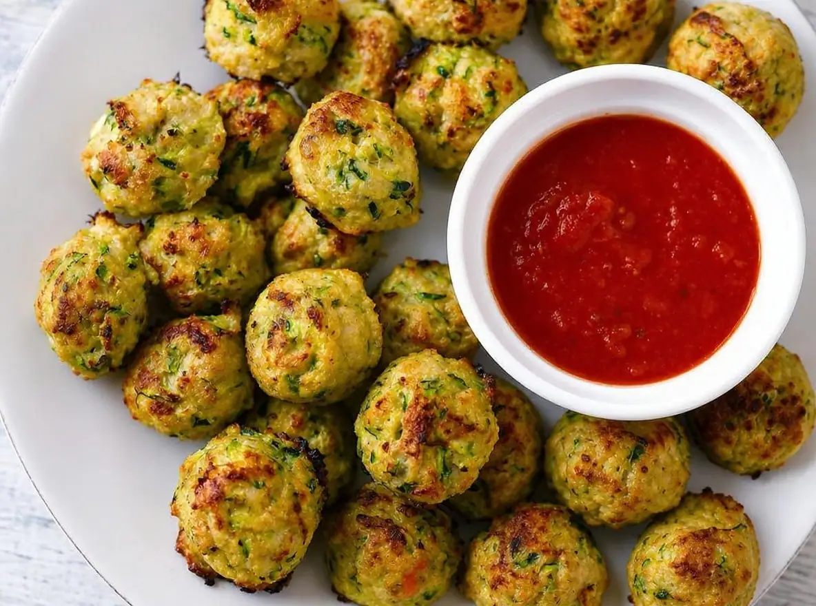 Kyllingefrikadeller med squash – billede 2