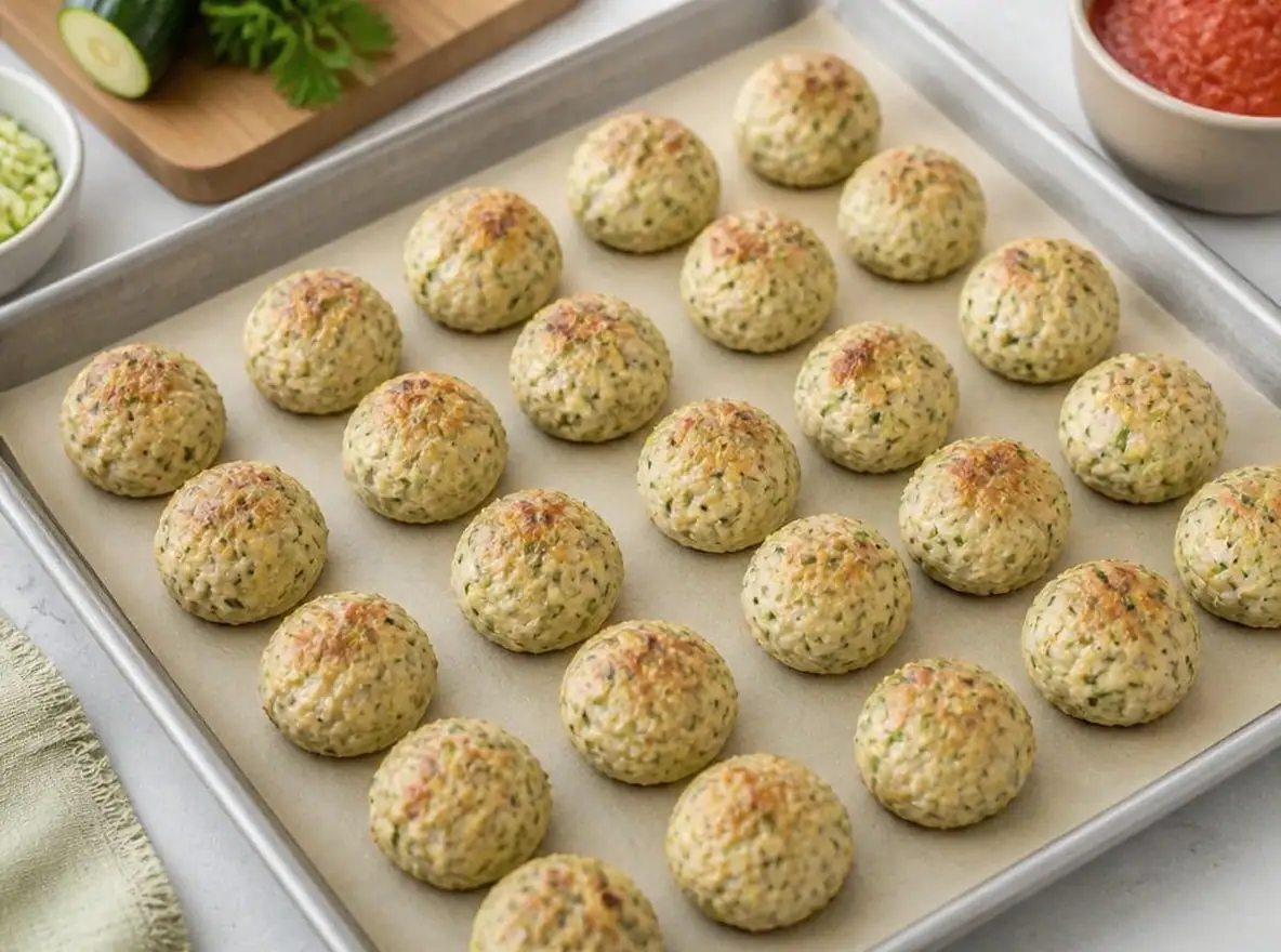 Kyllingefrikadeller med squash – trin 6