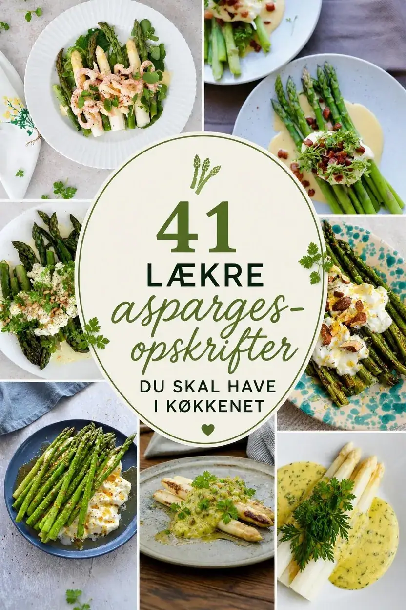 41 lækre aspargesopskrifter du skal have i køkkenet
