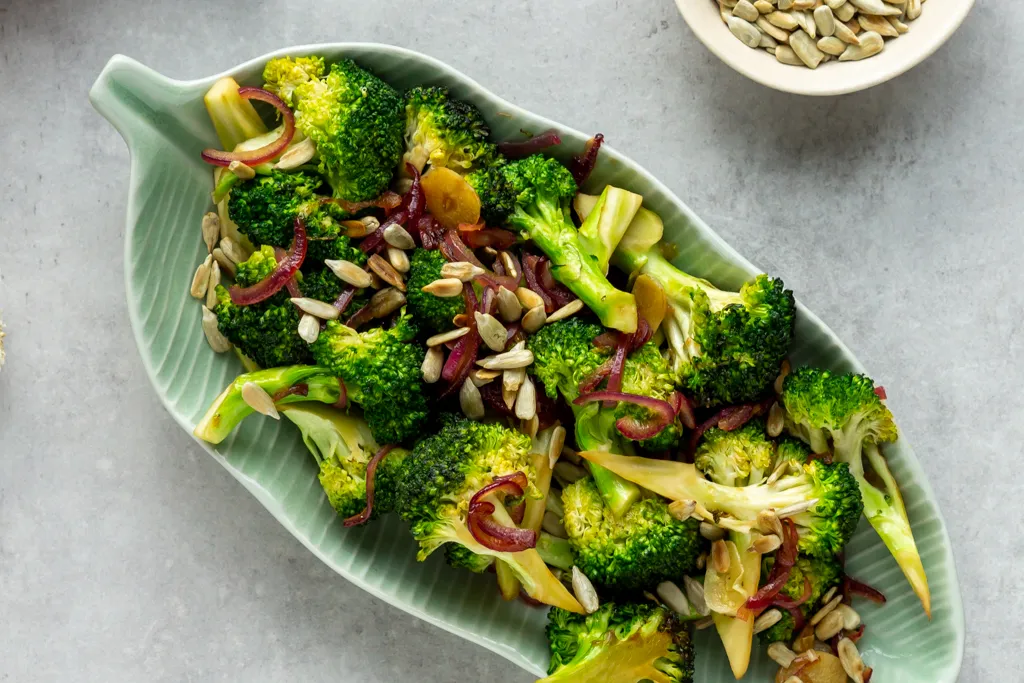 Hvidløgsstegt broccoli