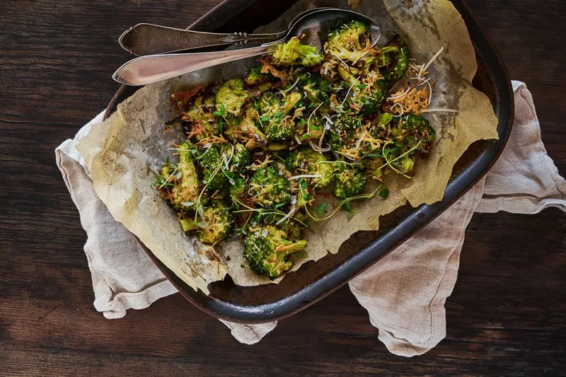 Knuste broccoli