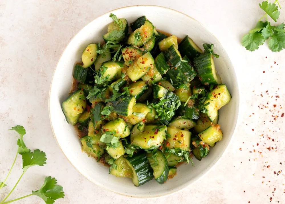 Asiatisk agurkesalat