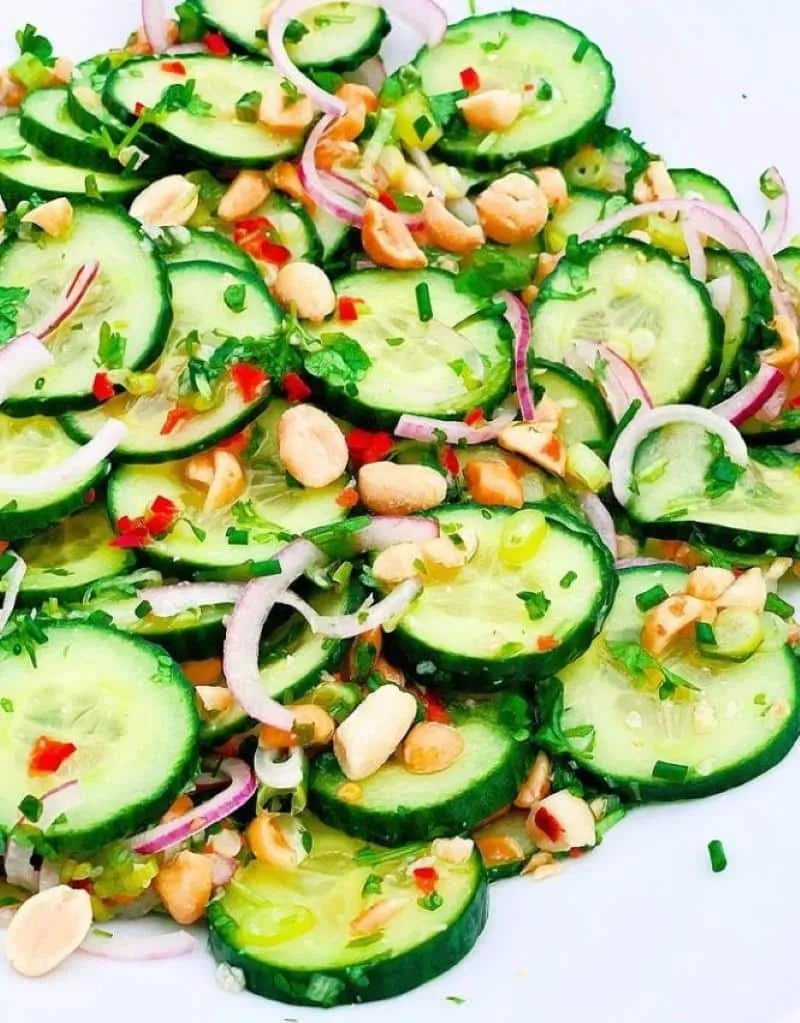 Thai agurkesalat