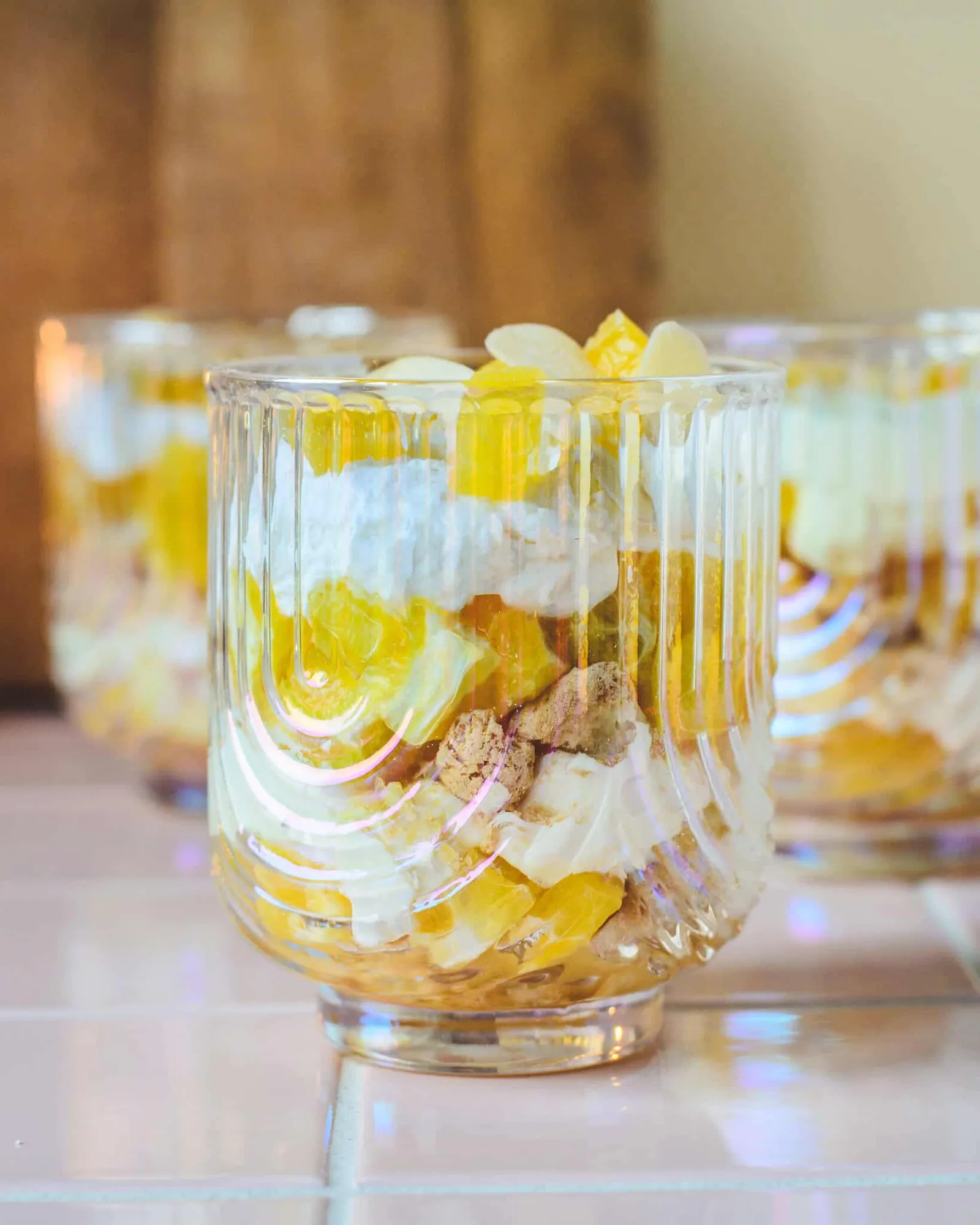 Appelsintrifli med mascarpone