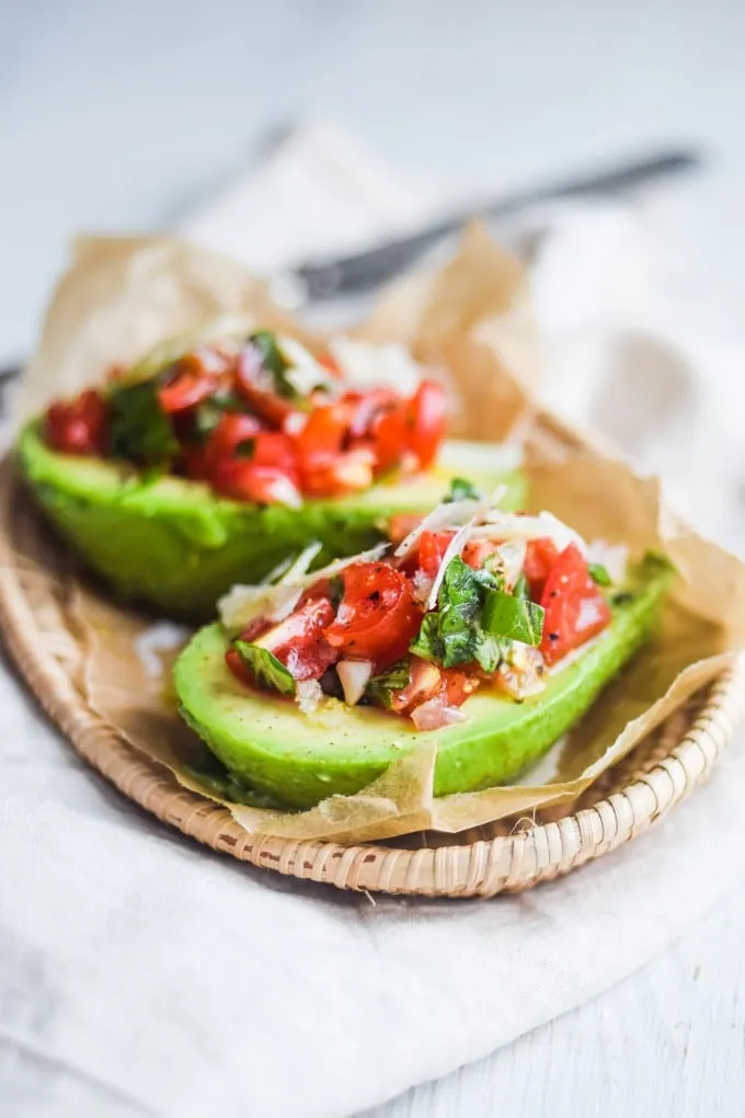 Avocado bruschetta