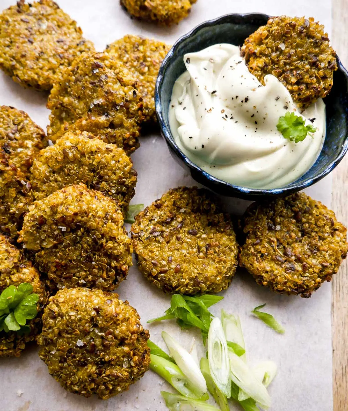 Blomkålsfrikadeller i ovn