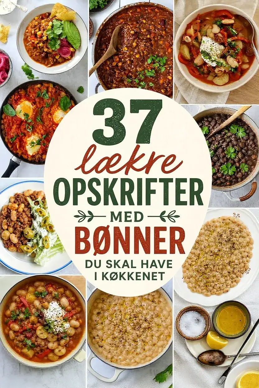 37 lækre opskrifter med bønner du skal have i køkkenet