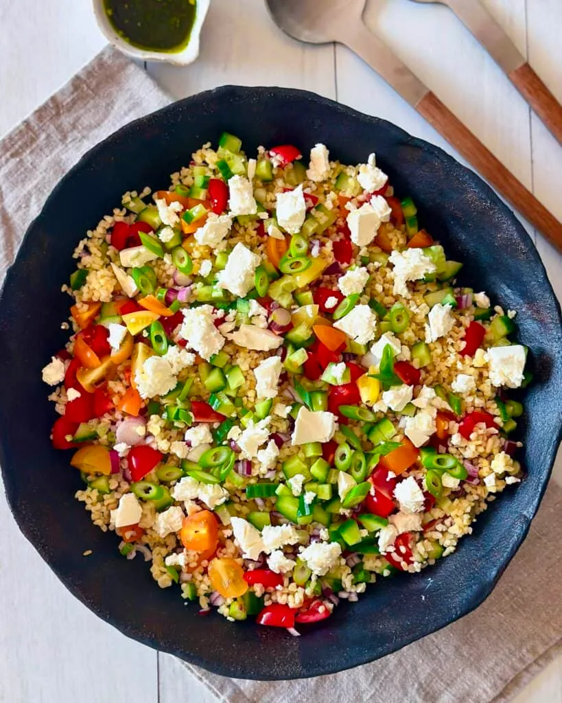 Kisir – tyrkisk bulgursalat (Baregomad)