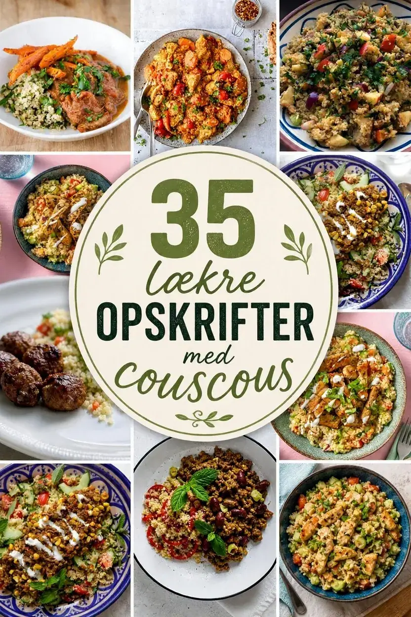 35 lækre opskrifter med couscous