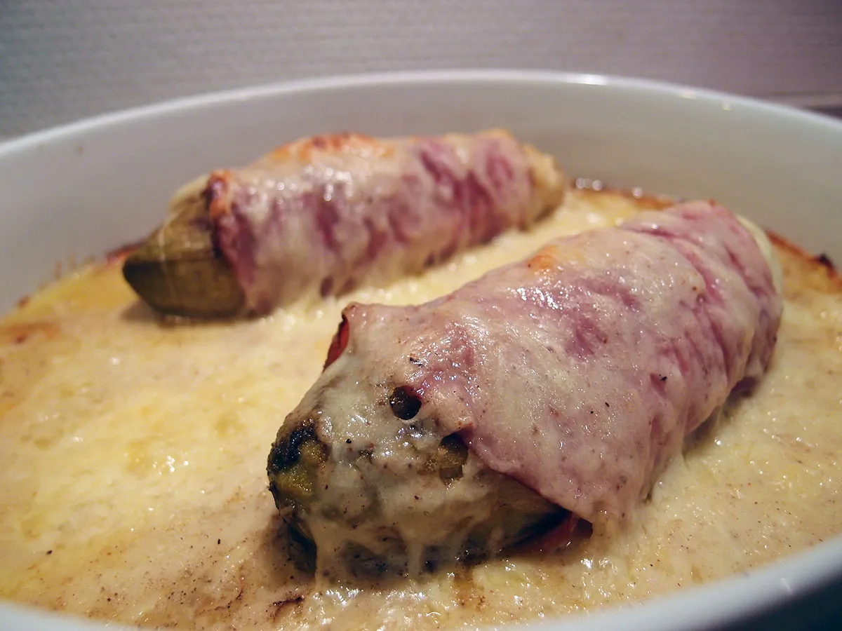 Gratineret julesalat