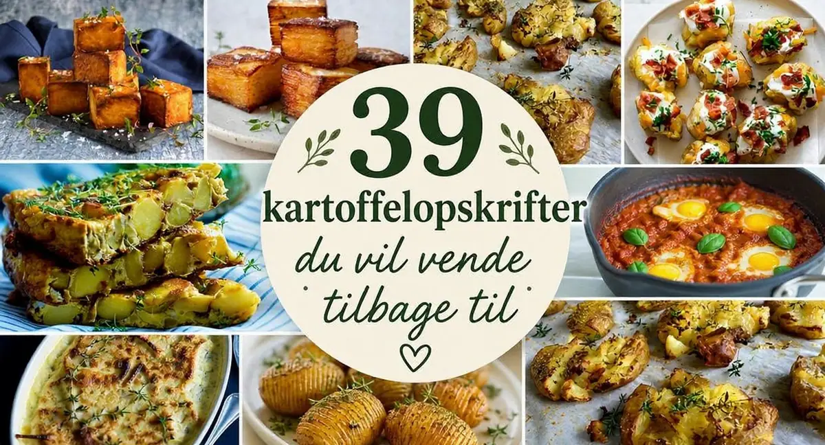 39 opskrifter med kartofler du vil vende tilbage til