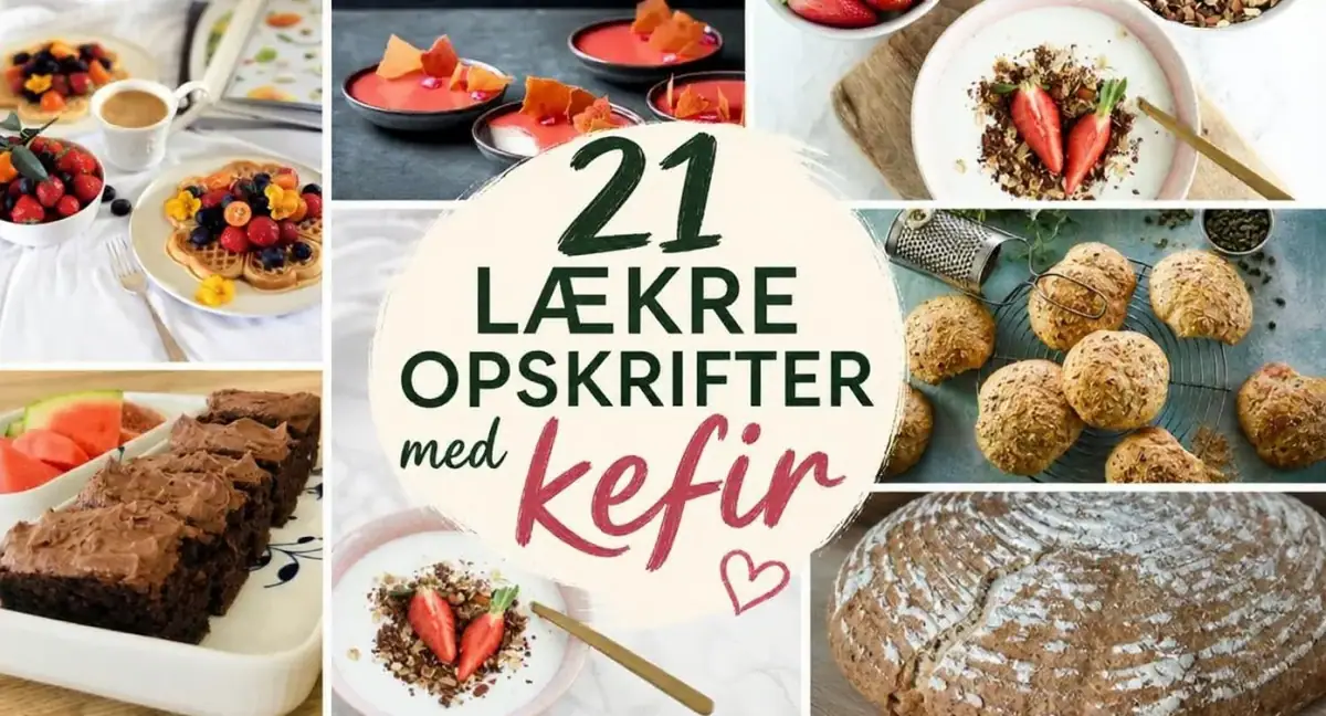 21 lækre opskrifter med kefir
