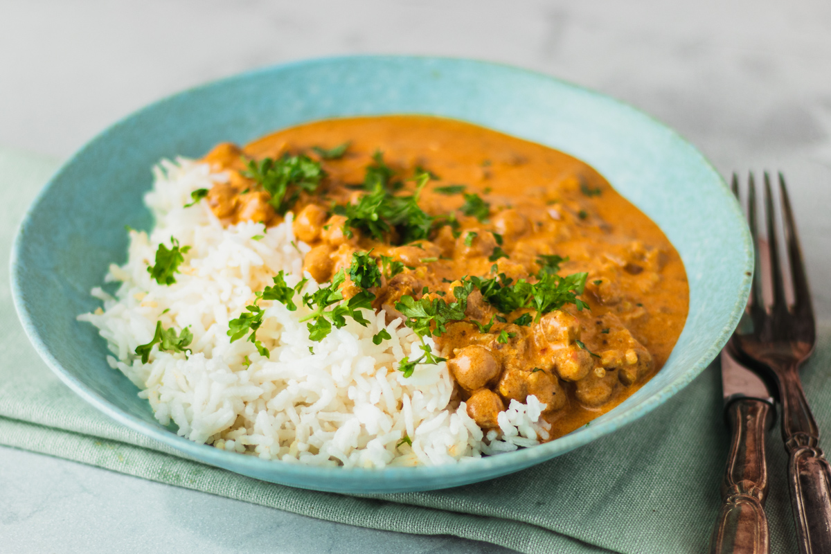 Vegetarisk tikka masala