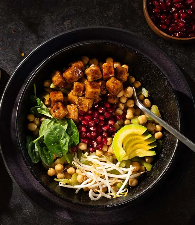Teriyakibowl med kikærter