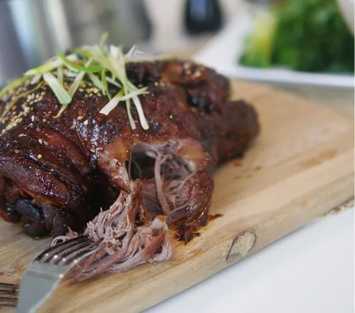 Asiatisk lammekød i crockpot
