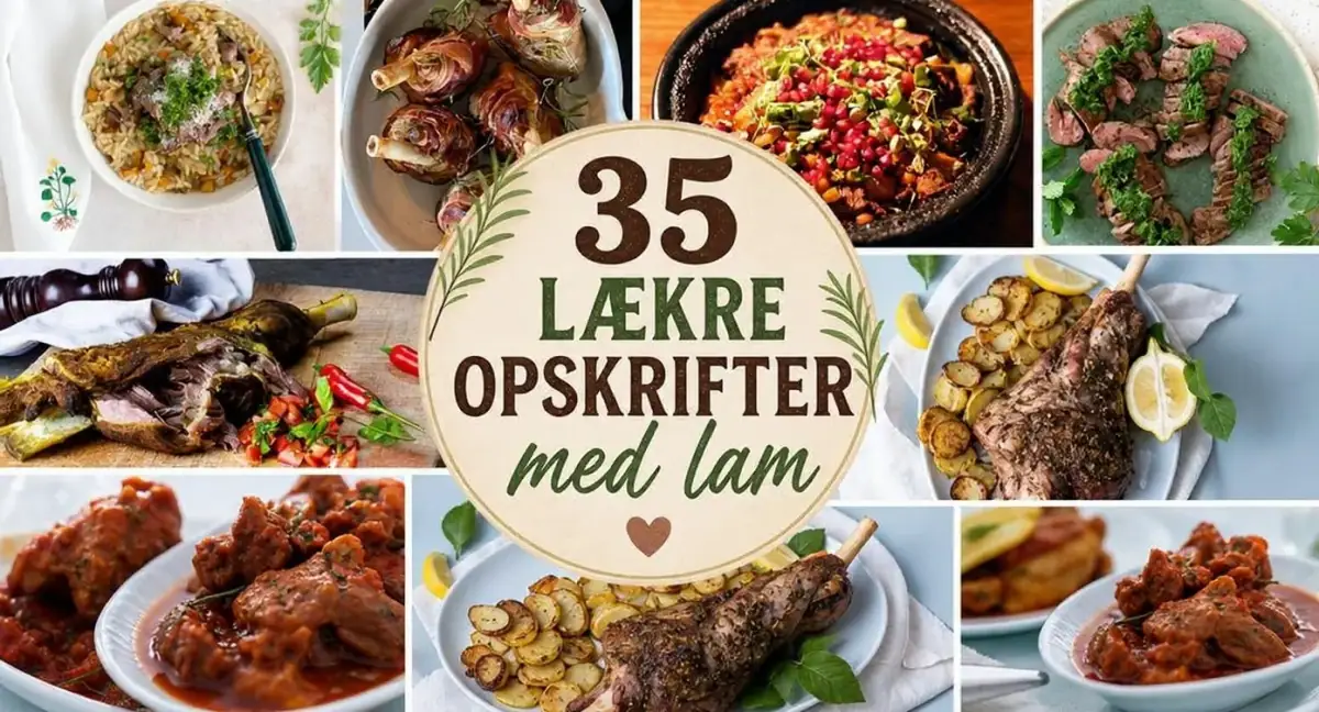 35 lækre opskrifter med lam