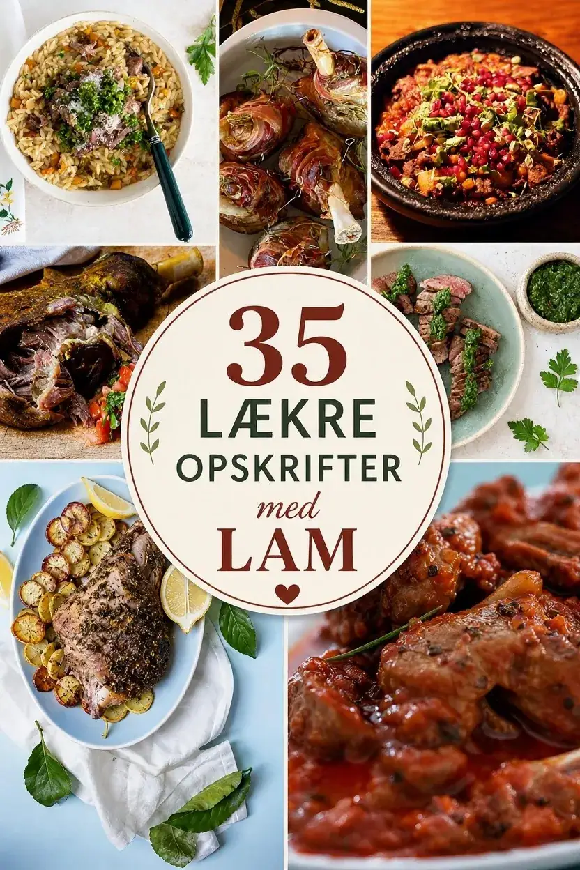 35 lækre opskrifter med lam