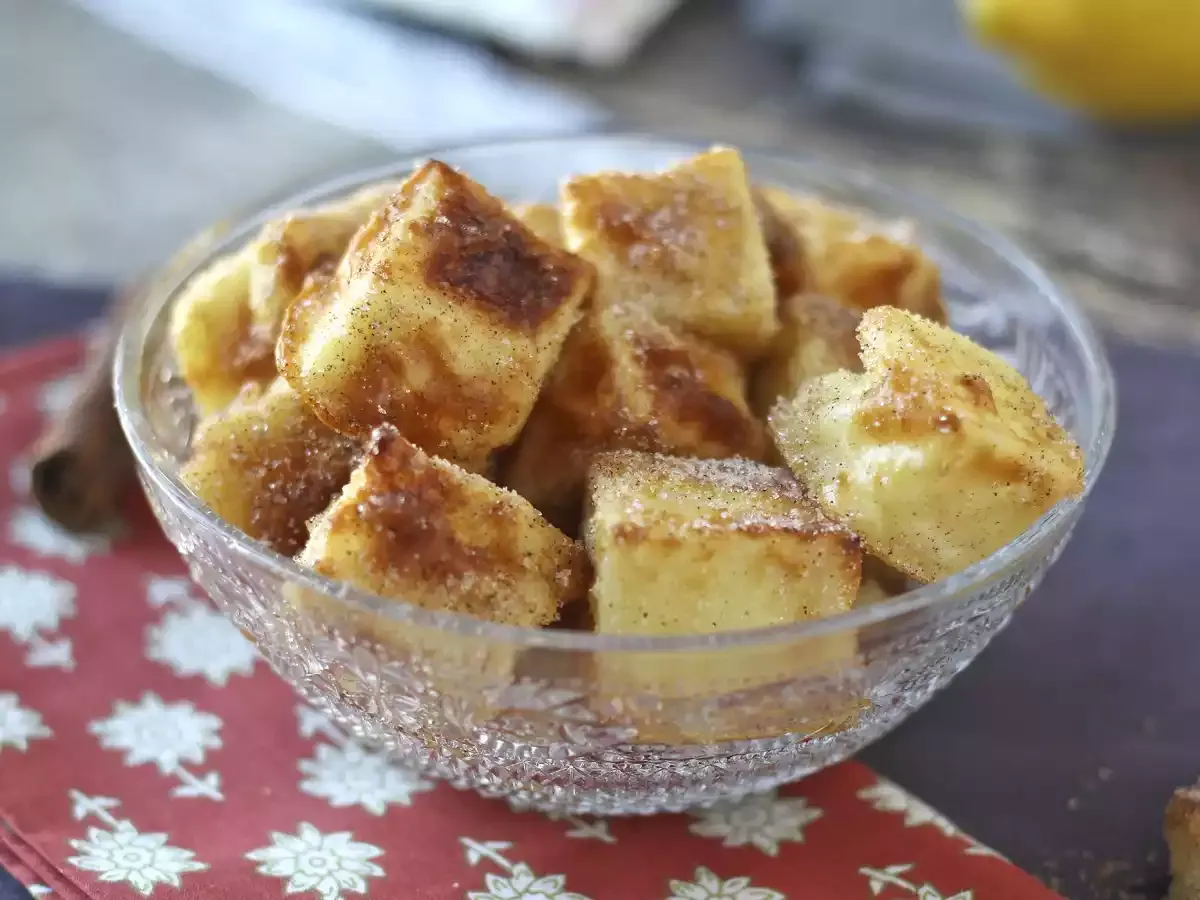 Luftstegt mælk i airfryer