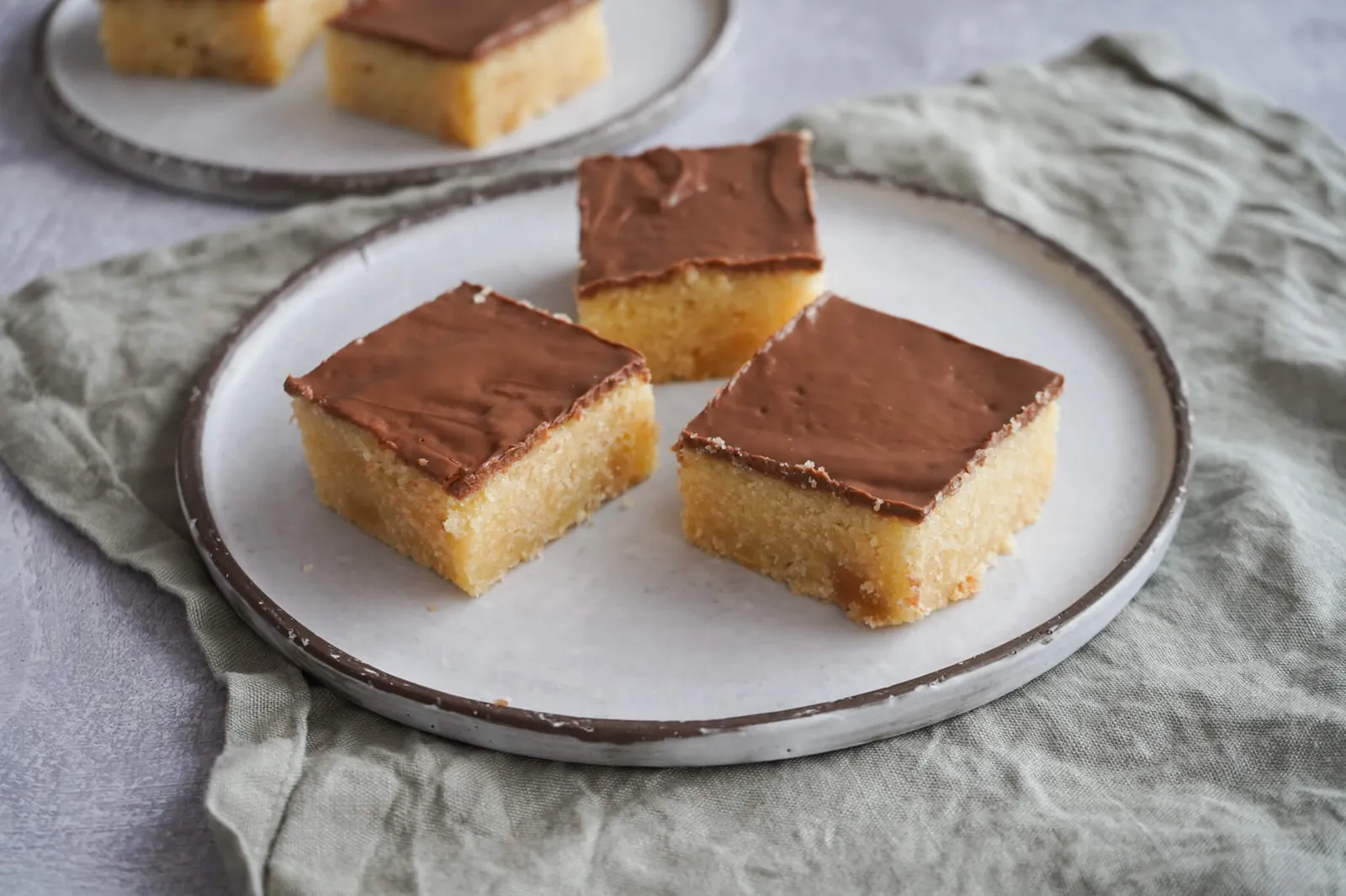 Marcipankage med nougat