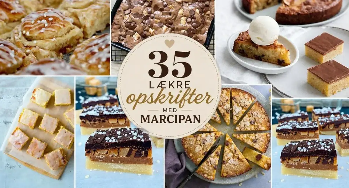 35 lækre opskrifter med marcipan