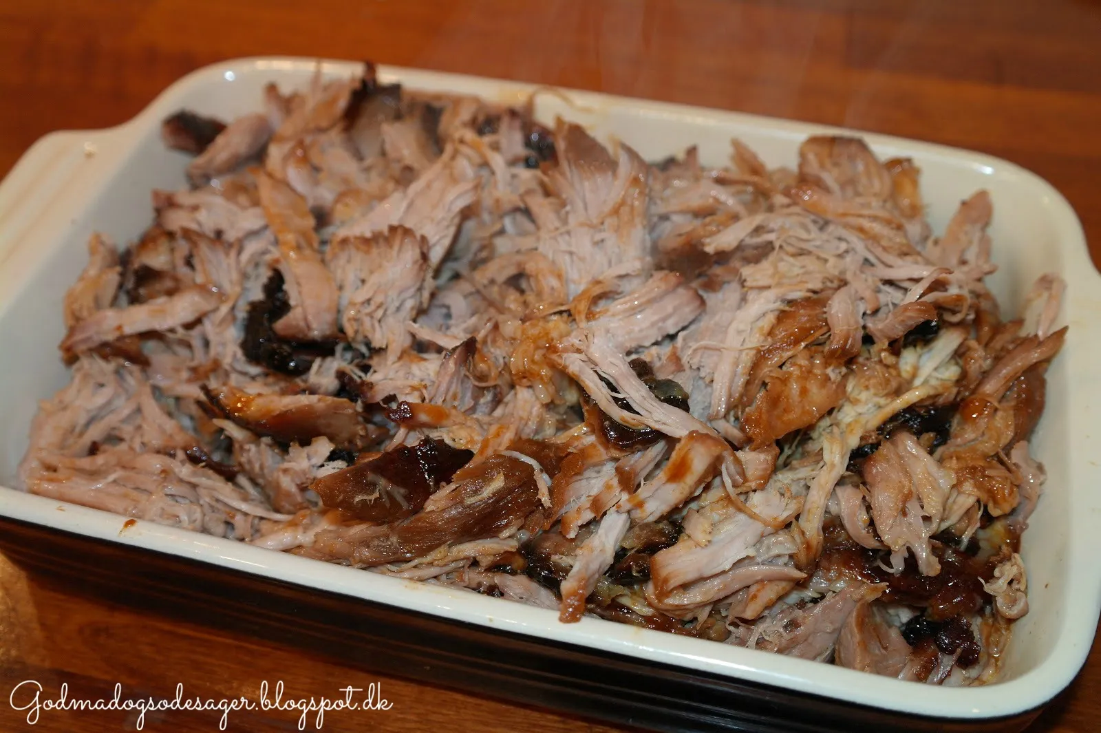 Pulled pork i ovn a la Camilla