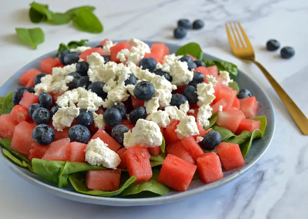 Vandmelonsalat