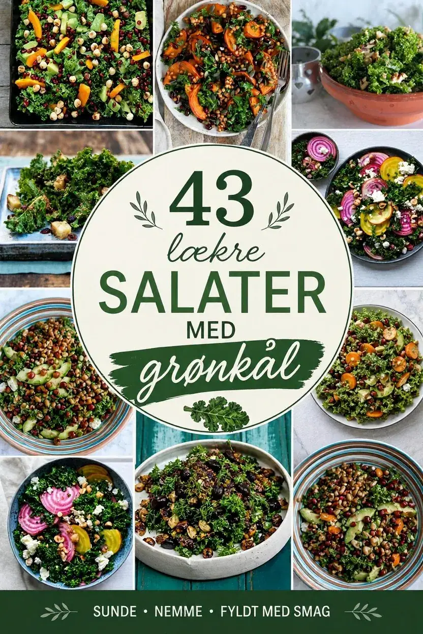 43 lækre salater med grønkål